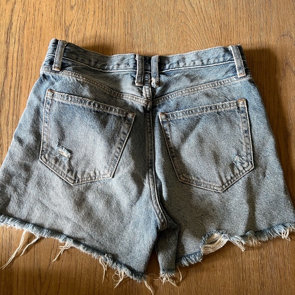 Free People We The Free Jean Shorts 25 - Picture 3 of 7